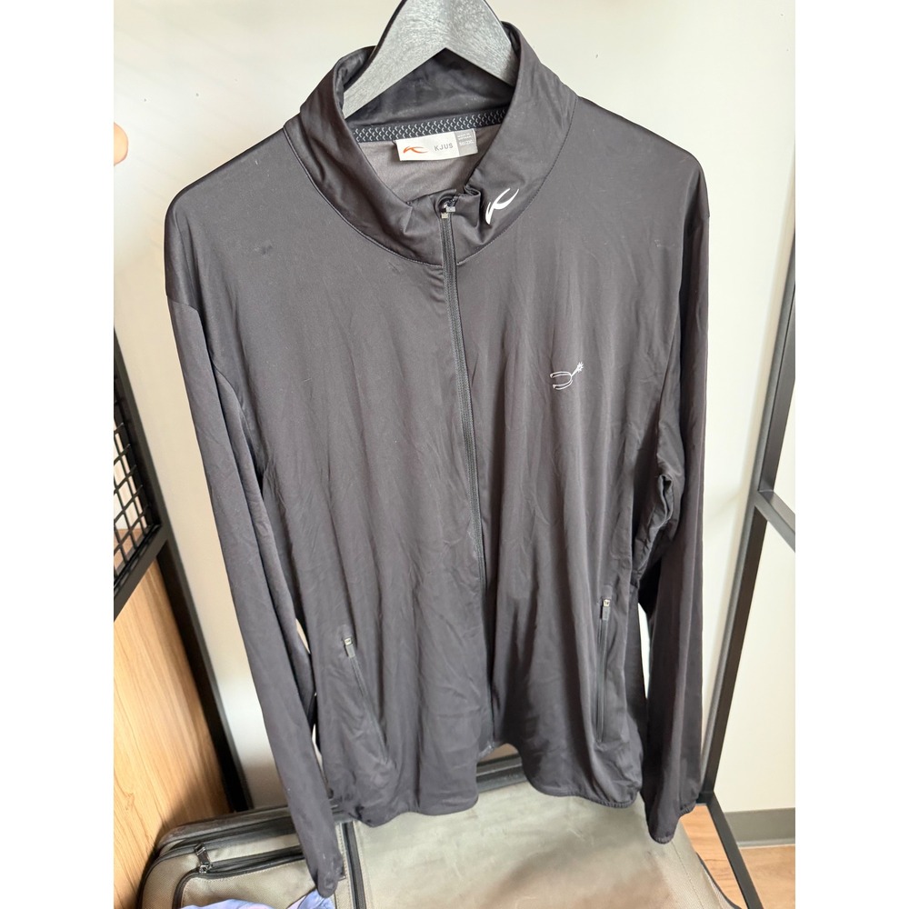 KJUS Men Dorian Jacket San Antonio Spurs Windbreaker MG15-902 Size 56 2XL